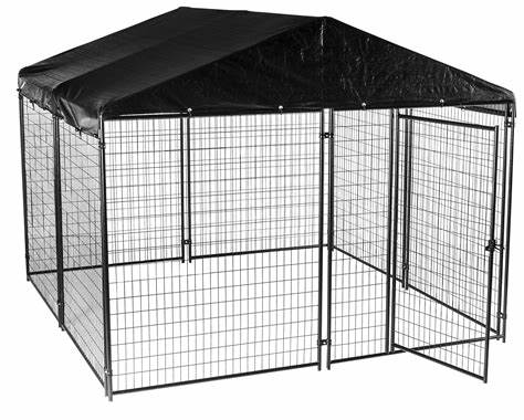 Metal Pet Cage, Collapsible Dog Cage