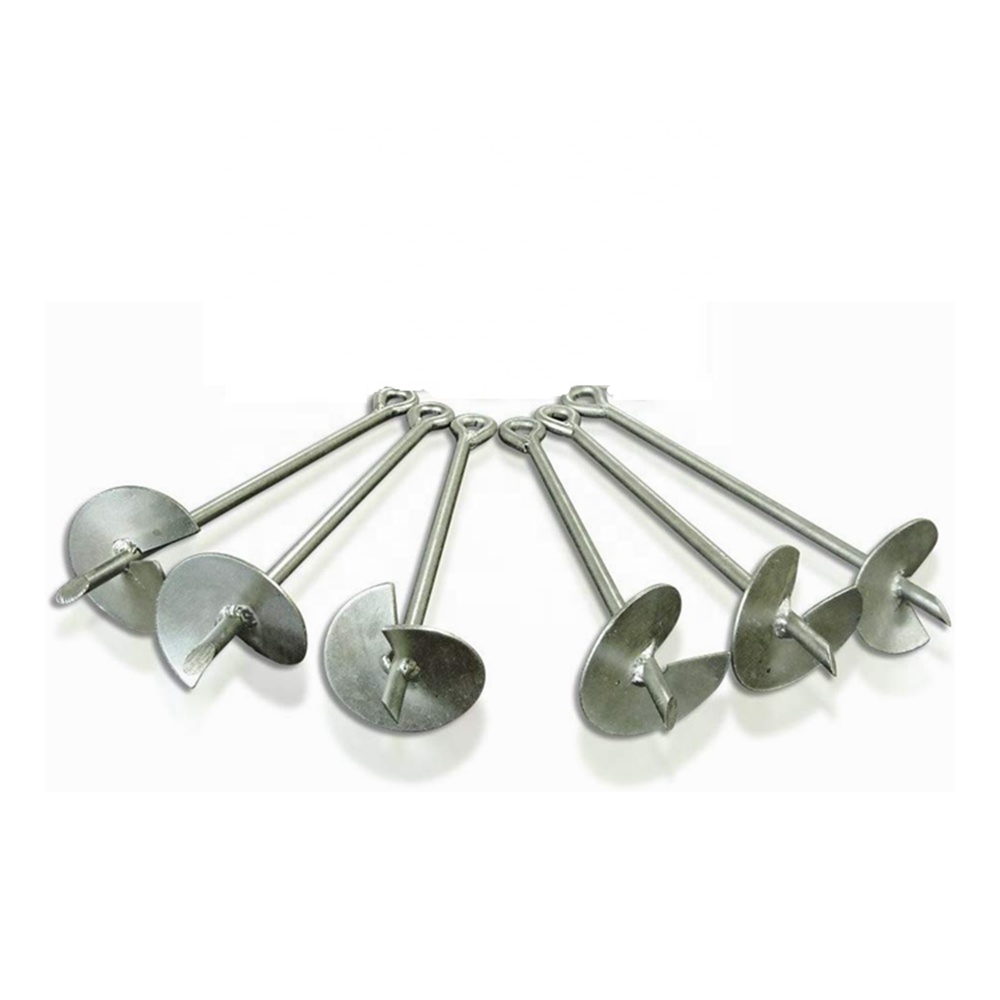 Heavy Galvanized 18" Earth Auger Shed Anchor Kit