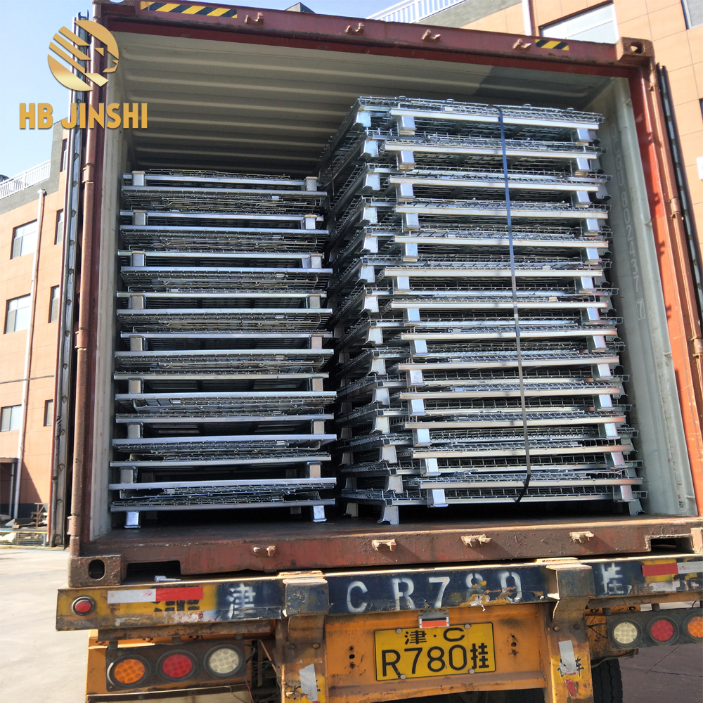 1500x1000x900mm Stackable storage cage folding wire mesh container wire mesh cage