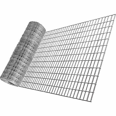 JINSHI Wire 10 Gauge Galvanized Welded Wire Mesh Size 2 inch by 2 inch (4 ft. x 50 ft.)
