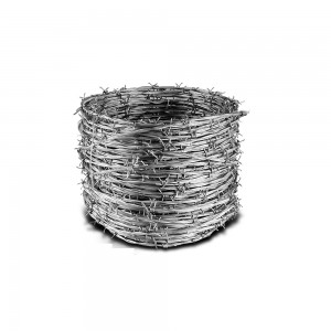 Double Wire Twisted  Aluminum clad steel barbed...