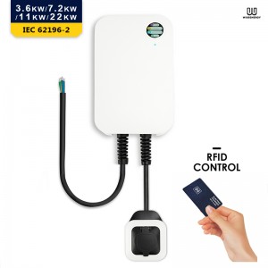 WB20 MODE A Ta'avale eletise AC Charger - RFID Version