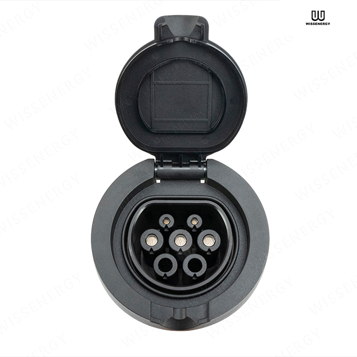 EVSC003 For Charging Station End Outlet (Single-phase/Three-phase) Type 2 EV Charging Socket Featured Image