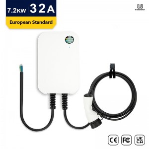WB20 MODE C Electric Vehicle AC Charger – Basic Version-7.2kw-32A