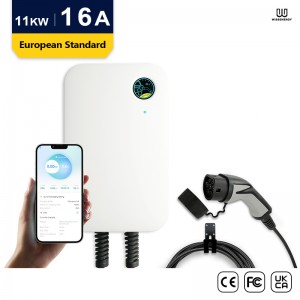 WB20 MODE C Electric Vehicle AC Charger Series – APP Version-11kw-16A