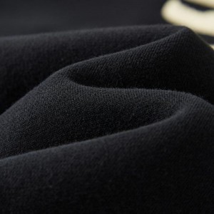 OEMカスタムローズ刺繍ジッパーフード付きスウェットシャツジャケット