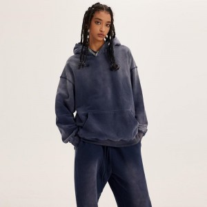 Hoodie Sweatpants 2-Piece Custom Tie Dye Oversize