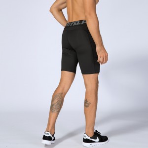 Men PRO Fitness Pocket Training Quick Dry Stretch Tight Shorts