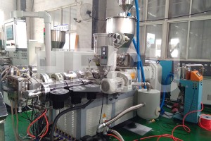 Wood Plastic WPC machine  WPC decking co-extrusion line