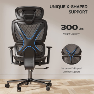 Ергономски дизајн Мрежесто столче за домашна канцеларија