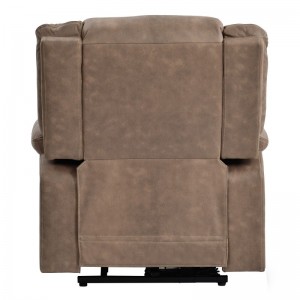 Modern Home Furniture Leather L Shape Function Sofa Set Recliner Sectional Corner Leather Sofa