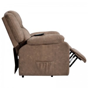 Сучасні домашні меблі, шкіряні L-форми, функціональний диван, крісло, секційний кутовий шкіряний диван