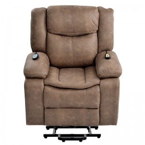 Thepa ea Sejoale-joale ea Lehae ea Letlalo L Shape Function Sofa Set Recliner Sectional Corner Leather Sofa
