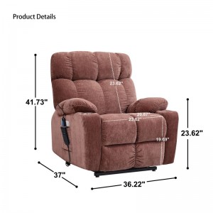 Výroba nábytku Huayang na míru skládací postelový nábytek Sekční polohovací křeslo China Chair Sofa