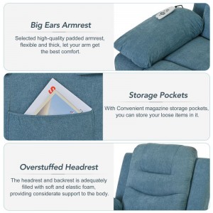 आधुनिक सरल और आरामदायक सिंगल-सीट अनफोल्डिंग फंक्शन सोफा बेड