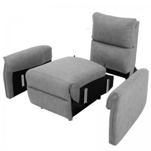 OEM SGS Huayang Adani Yara Alagbegbe Furniture Ise Electric Gbe Sofa Modern Furniture Recliner Recliner
