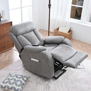 Emelőszékes fekvőtámasz idősek számára, elektromos távirányítós fotelszékes kanapé