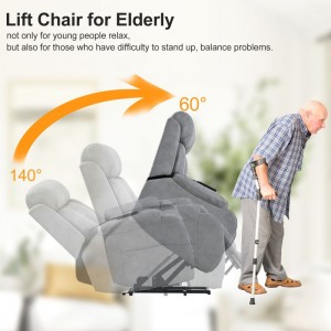 노인용 원격 제어 안락 의자 소파 용 리프트 의자 안락 의자