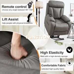 Intelligentes Sofa, Wohnzimmerfunktion, Ledersofa mit LED