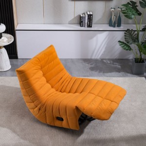 SGS Manufaktur Huayang Disesuaikan Fungsi Kursi Angkat Listrik Modern Faux Kulit Sectional Sofa
