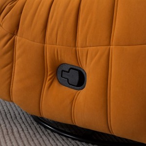 SGS fabrikasyon Huayang Customized fonksyon recliner elektrik leve modèn Faux Leather sofa seksyon