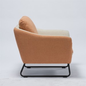 Metal Frame Kumportableng Relax Sofa Chair