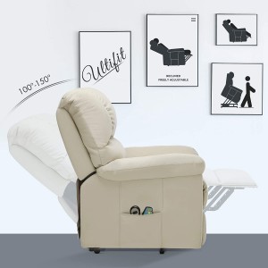 Electric Power Lift Chair With Silent Electric Motor