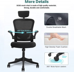 Ergonomic nga High-Back Chair