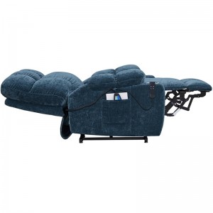 Grande sofá reclinável de massagem aquecido para idosos