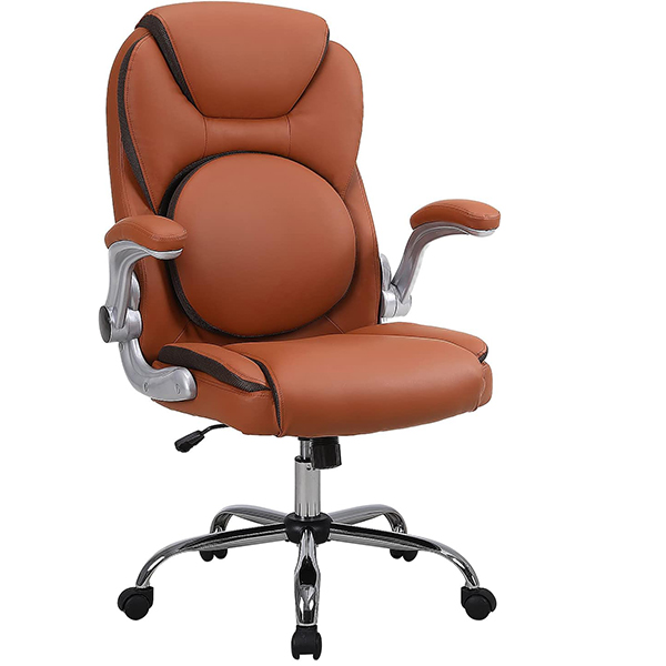 Executive Office Chairs with Round Lumbar Support palm