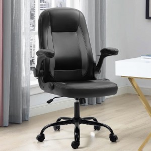 Kancelářská židle Výkonná kancelářská židle Moderní počítačové židle černá