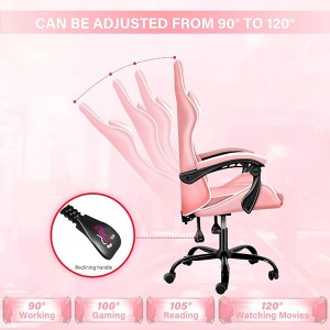 Cheap Adjustable Swivel Gaming Task Chair Computer Room powder