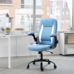 Kontorstol Executive Desk Stol Moderne datamaskinstoler blå