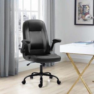 Kancelářská židle Výkonná kancelářská židle Moderní počítačové židle černá