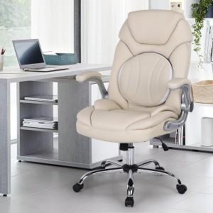 Извршне канцеларијске столице са пиринчем за округлу лумбалну подршку
