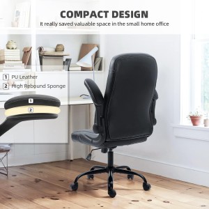 Krzesło biurowe Krzesło biurowe Nowoczesne krzesła komputerowe w kolorze czarnym