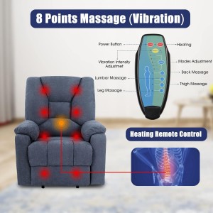 Elderly Electric Lift Chair with Heat Vibration Massage