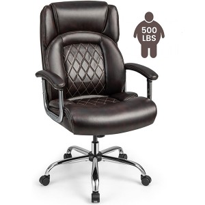 500LBS High Back Executive Desk Chair palm