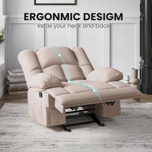 Recliner Sofa kanggo Living Room Turu