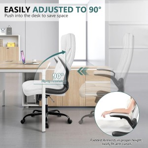 Chaise de bureau grande et grande chaise de bureau exécutive chaise ergonomique en cuir