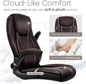 Ergonomická kancelářská židle PU kůže Executive palm
