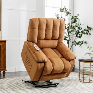 Električne masažne fotelje u smeđoj boji