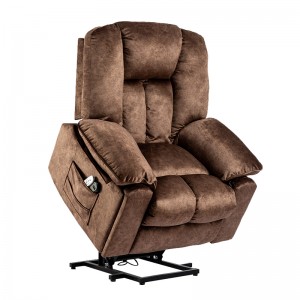 Sofá reclinable 9065lm-marrón
