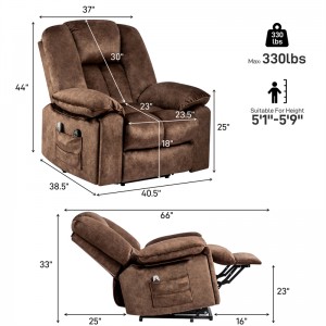Recliner Sofa 9065lm-sootho