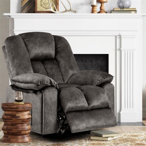 Sofá reclinable 9065lm-gris
