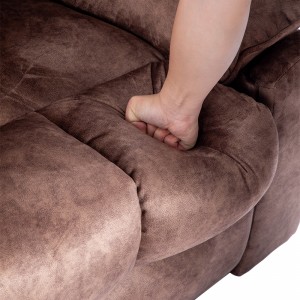Sofá reclinable 9065srm-marrón