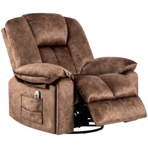 Sofá reclinable 9065srm-marrón