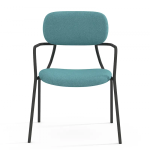 Soft Executive Chair No Arm Conference Meeting Room Visitor Chair