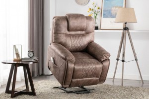 Cy Sofá reclinável Cadeira Sofá reclinável com função de massagem na sala de estar