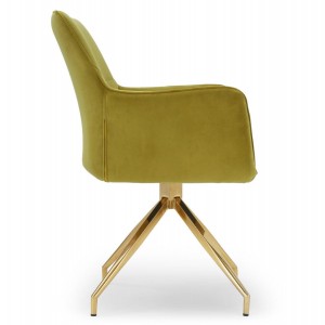 Modern And Elegant Design Swivel Barrel Chair